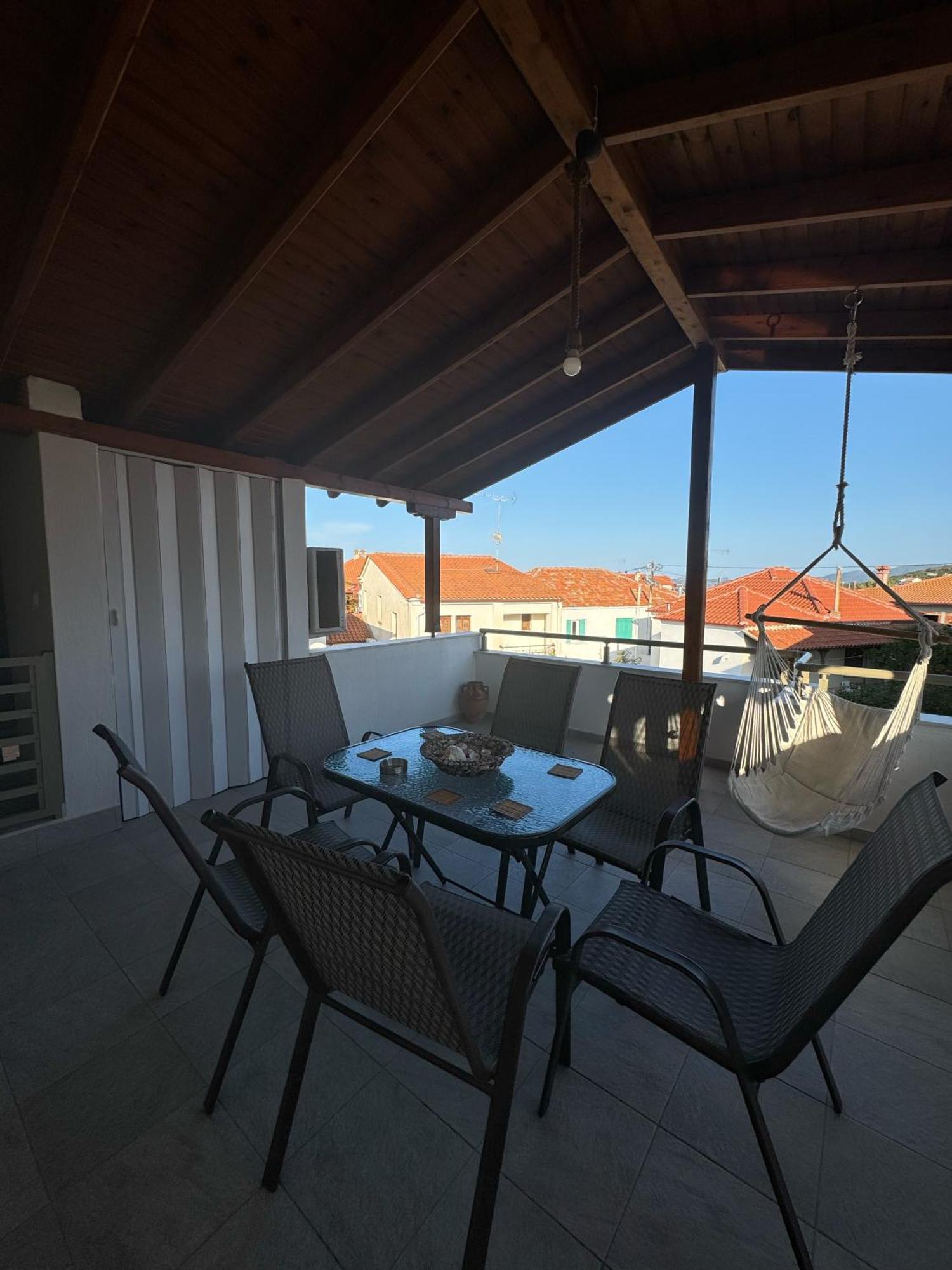 Private Modern Apartment Nea Roda Esterno foto